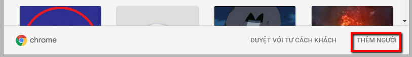Cách tạo người dùng trên Google Chrome