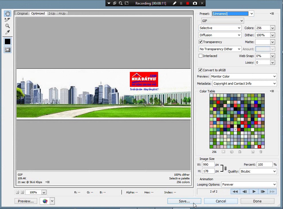 Cách tạo ảnh động GIF bằng Photoshop CS 6