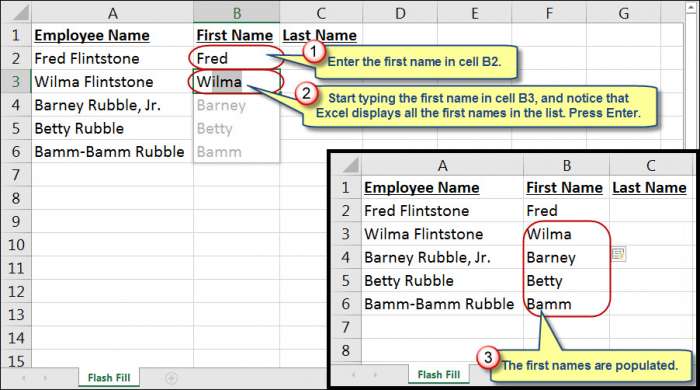 Thủ thuật Excel: Tự động tách họ và tên trong Excel